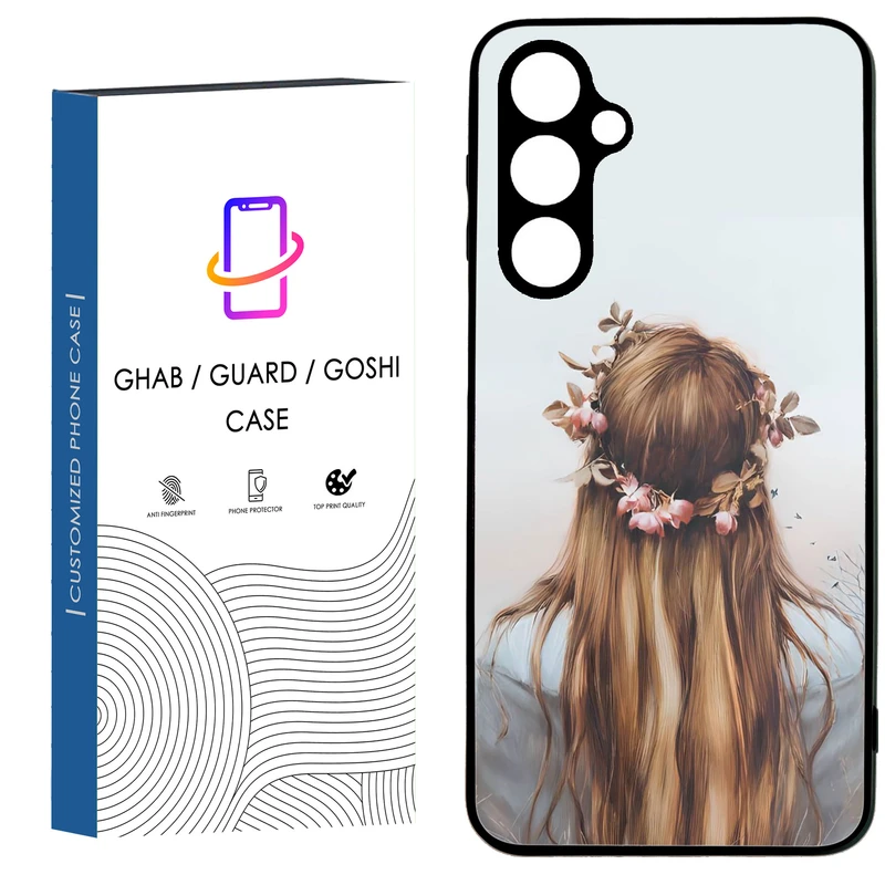 کاور قاب گارد گوشی طرح دخترانه کد 08- TPU مناسب برای گوشی موبایل سامسونگ Galaxy A34