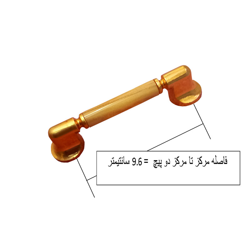 دستگیره کابینت مدل تلفنی کد DS96 بسته 5 عددی دستگیره کابینت مدل تلفنی کد DS96 بسته 5 عددی
