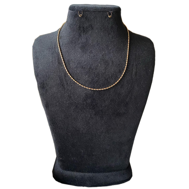 زنجیر زنانه ژوپینگ مدل بیضی بیضی کد M1 زنجیر زنانه ژوپینگ مدل بیضی بیضی کد M1