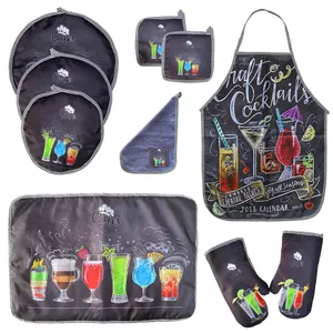 سرویس آشپزخانه 10 تکه مدل Glass of Fruit167