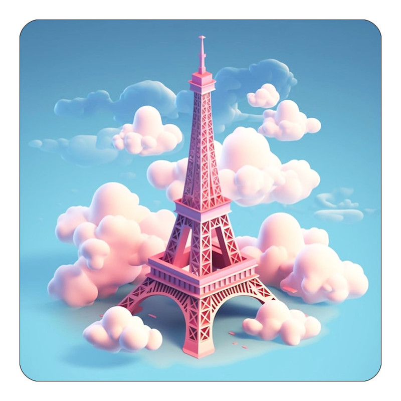مگنت کاکتی طرح پاریس Paris مدل mp55237