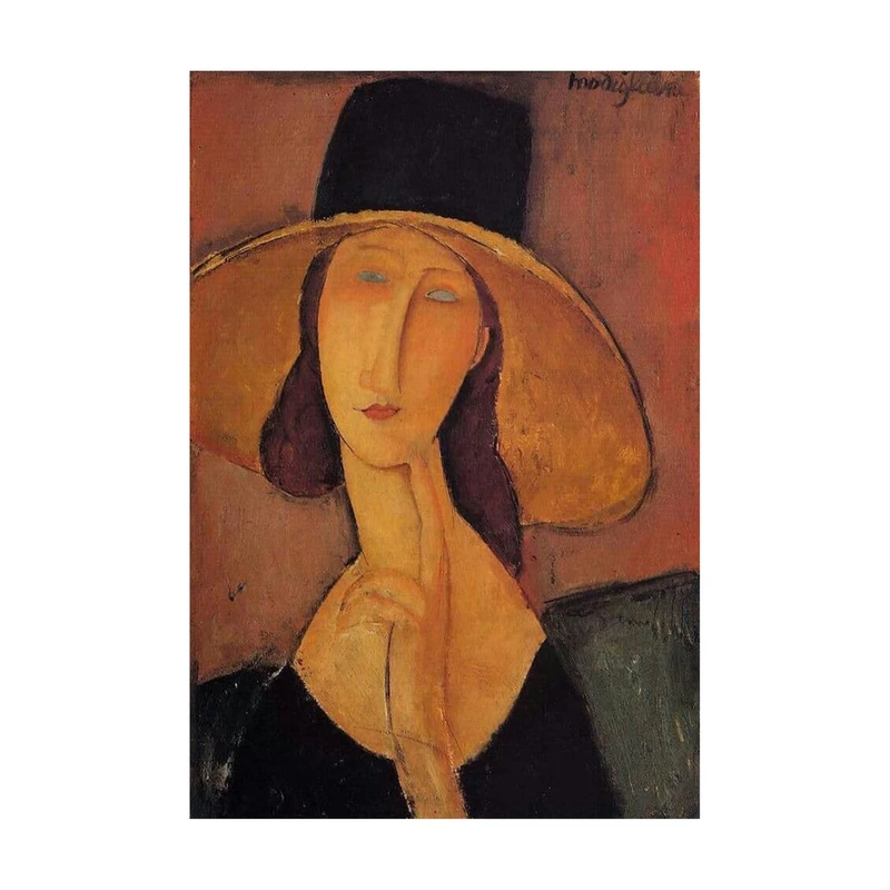 تابلو شاسی مدل نقاشی آمادئو کلمنته مودیلیانی کد FA3