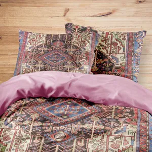 سرویس روتختی مدوپد طرح فرش نهاوند مدل C-Nahavand39 یک نفره 4 تکه