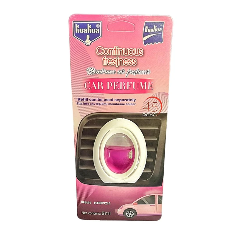 خوشبو کننده خودرو کواکوا مدل PINK KAPOK حجم 8 میلی لیتر
