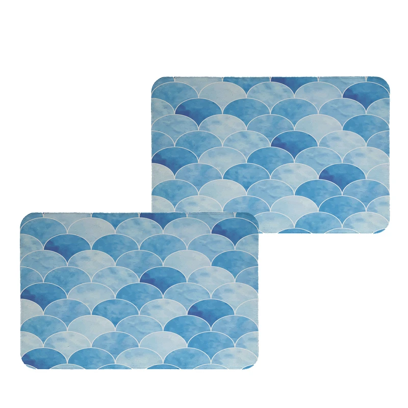 زیربشقابی طرح آبرنگی کد 9150 بسته 2 عددی 