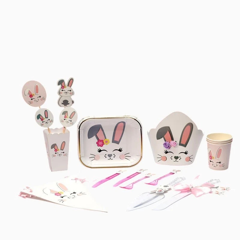 مجموعه 80 عددی تم تولد مدل الماس طرح خرگوش کد 09 