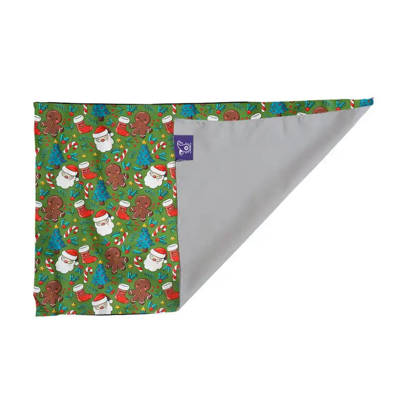 کاغذ کادو ترمه طراحان ایده مدل santa & cooki کد cfp1808