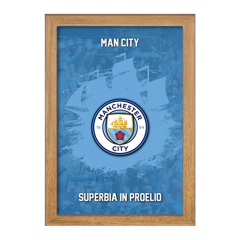 تابلو خندالو مدل باشگاه منچستر سیتی کد 26771