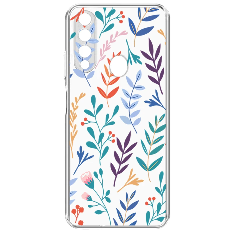 کاور طرح  Tiny Leaves مناسب برای گوشی موبایل سامسونگ Galaxy A20S