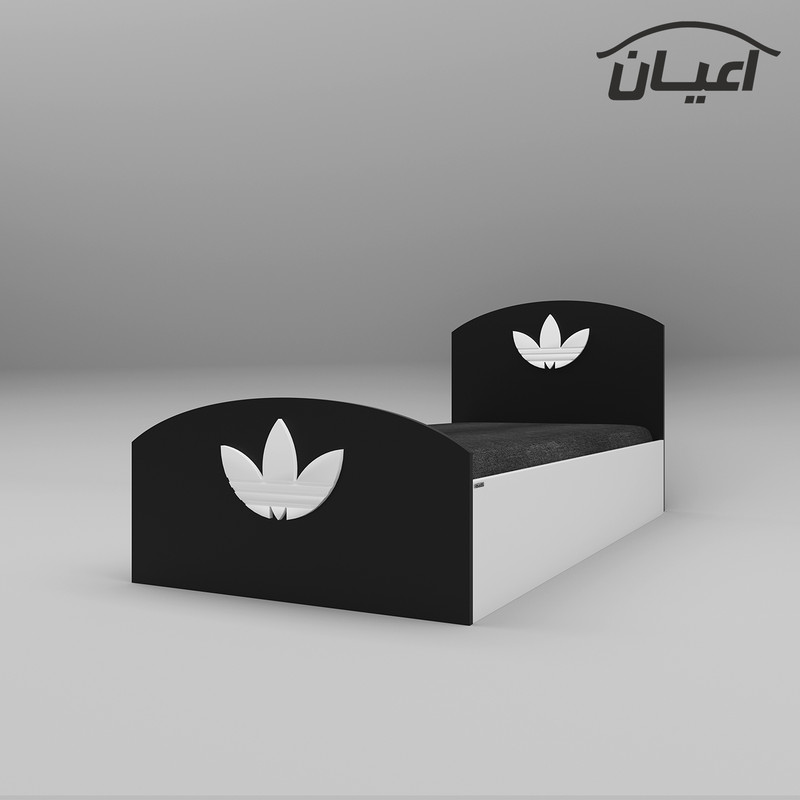 تخت خواب یک نفره اعیان مدل FH458 طرح اسپرت سایز 90x200 سانتی متر تخت خواب یک نفره اعیان مدل FH458 طرح اسپرت سایز 90x200 سانتی متر