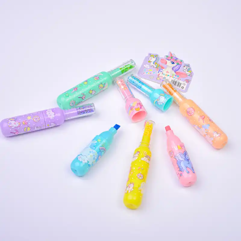 ماژیک علامت گذار مدل یونیکورن بسته 6 عددی