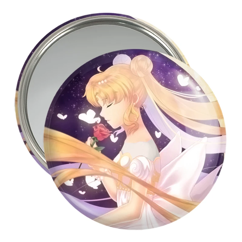 آینه جیبی خندالو مدل اوساگی تسوکینو انیمه سیلور مون Sailor Moon  کد 17461