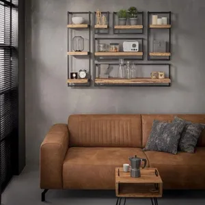 شلف دیواری مدل sh ir2 مجموعه 6 عددی