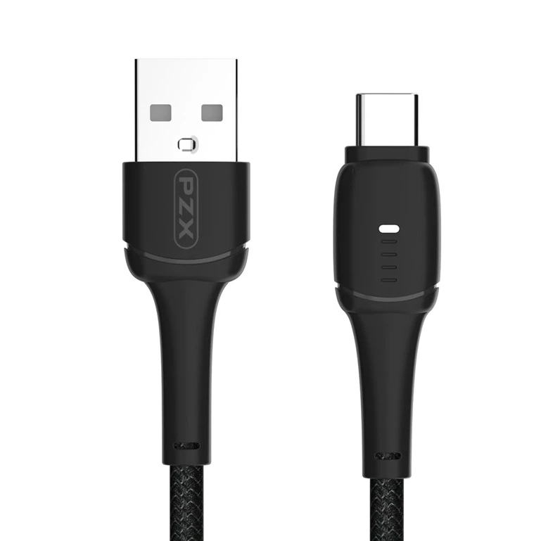 کابل تبدیل USB به USB-C پی زد ایکس مدل V172 طول 1 متر