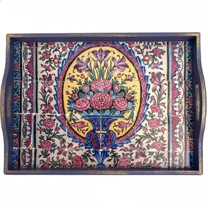 سینی چوبی مدل اپوکسی