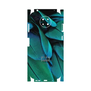 MAHOOT Green Feather-FullSkin Cover Sticker for Nokia G10