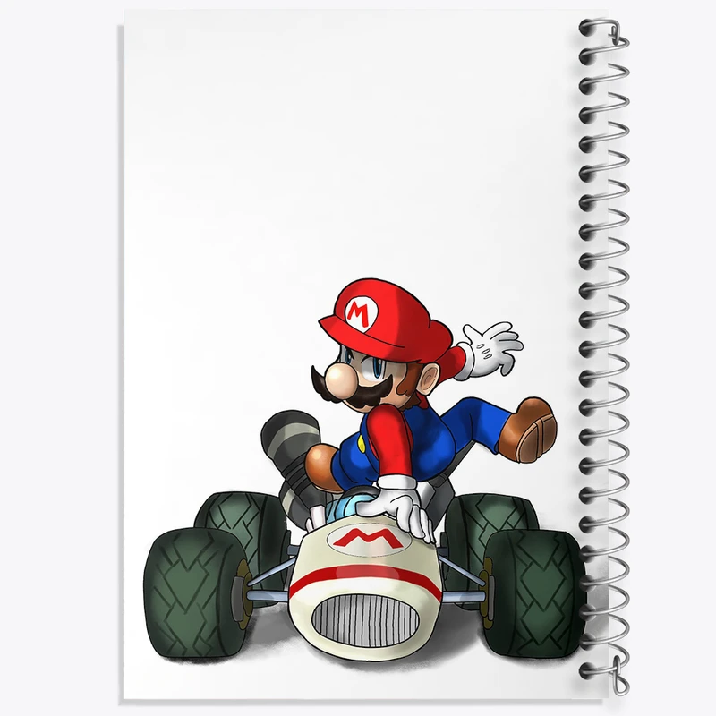 دفتر لیست خرید 50 برگ خندالو طرح (Mario) بازی سوپر ماریو کد 31530