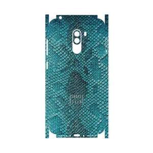MAHOOT Blue Snake Skin-FullSkin Cover Sticker for Xiaomi POCOPHONE F1