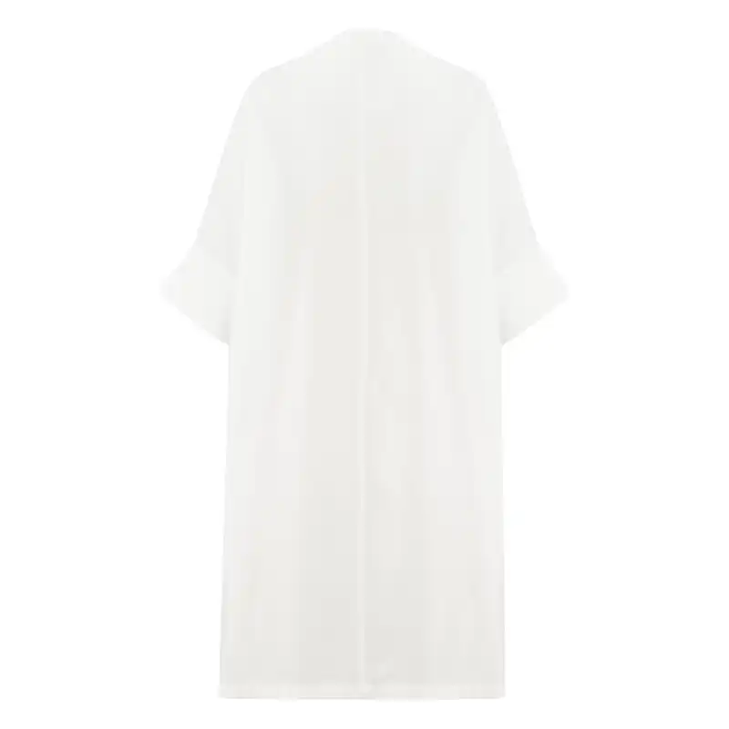 مانتو زنانه سرژه مدل 216596 رنگ سفید