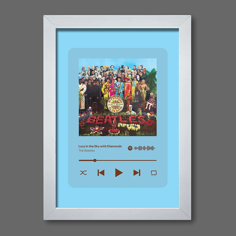 تابلو مدل موزیکال طرح Lucy in the Sky with Diamonds by The Beatles