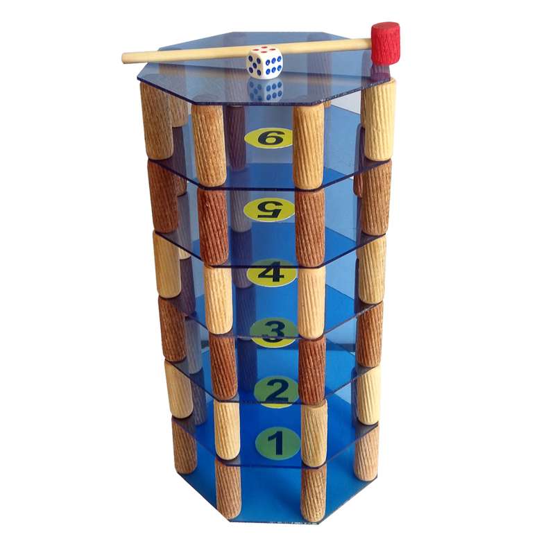 بازی فکری برج هیجان مدل 8 ستون کد A02