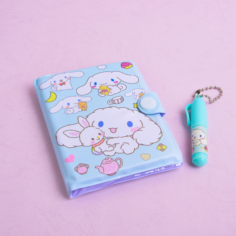 دفترچه یادداشت 40 برگ مدل cinamonroll به همراه خودکار