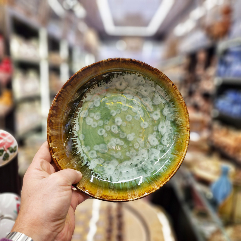 بشقاب خورش خوری مدل شره ای