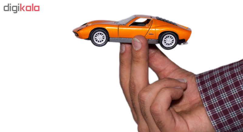 ماشین بازی کینزمارت مدل Lamborghini Miura P400 SV 1971
