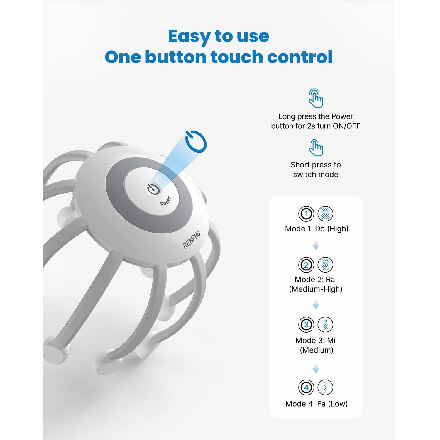 ماساژور سر رنفو مدل RF-45