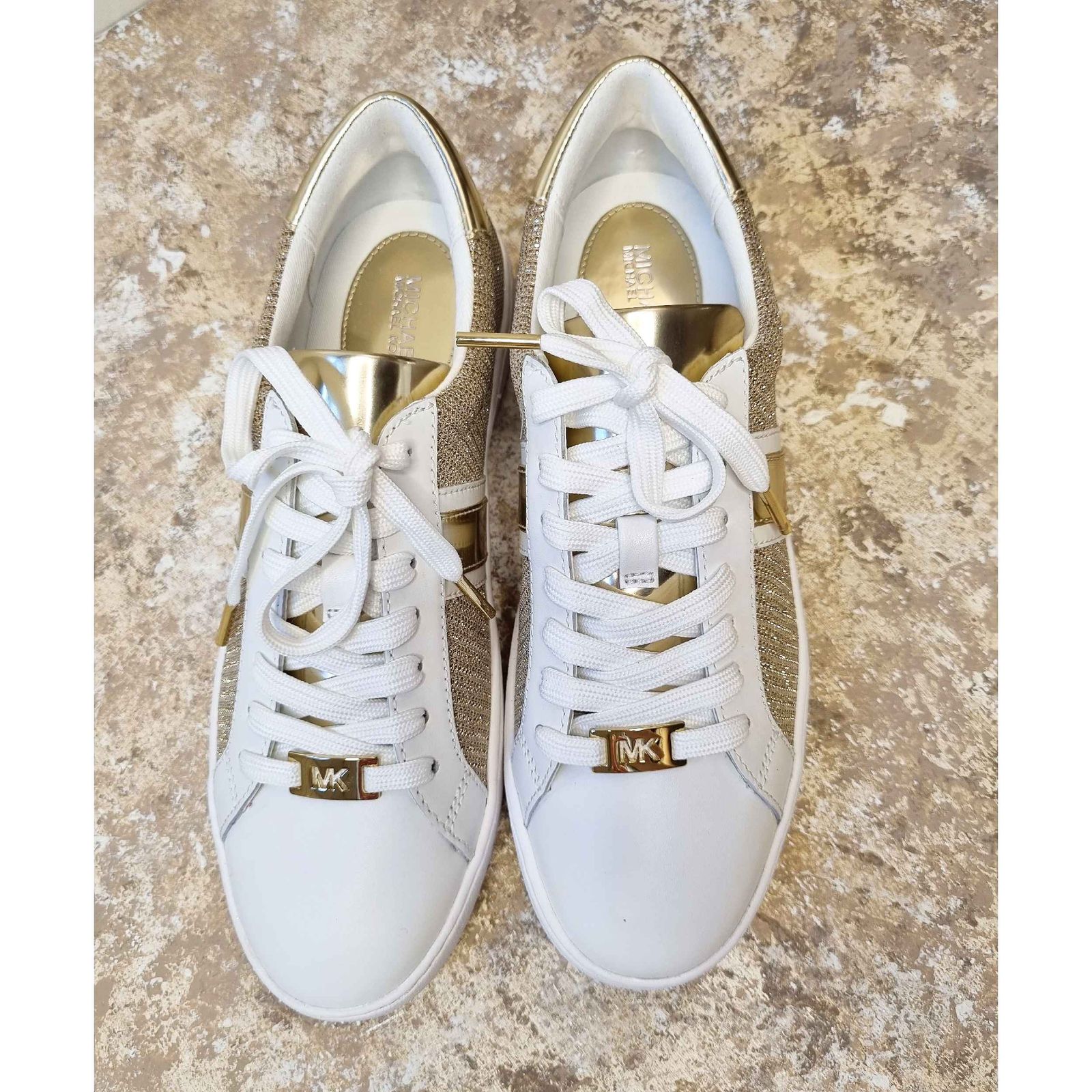 کفش روزمره زنانه مایکل کورس مدل  IRVING STRIPE LACE UP - Trainers -  - 9