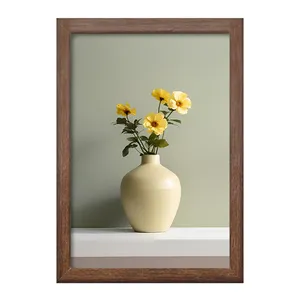 تابلو خندالو طرح گلدان گل کد F11189