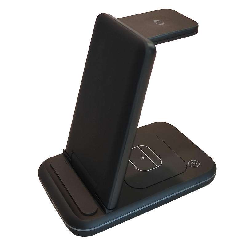 شارژر بی سیم مدل استند تاشو 1-3