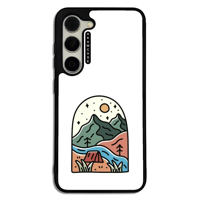 کاور آکام مدل AMC-WSGS23-MOUNTAINS-19 مناسب برای گوشی موبایل سامسونگ Galaxy S23