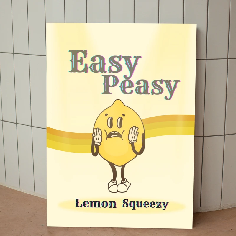 تابلو شاسی مدل انگیزشی کارتونی طرح لیمو کد 1036