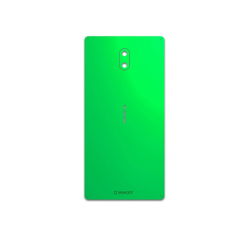 برچسب پوششی ماهوت مدل Matte-Green مناسب برای گوشی موبایل نوکیا 3