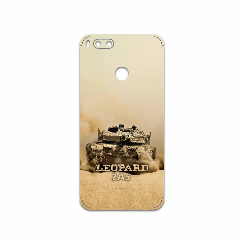 برچسب پوششی ماهوت مدل Leopard 2A5 tank مناسب برای گوشی موبایل شیائومی Mi A1