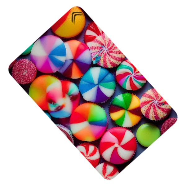 استیکر کارت طرح ابنبات مدل CAC756-K-G1-182