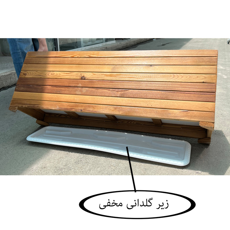 گلدان مدل چوبی 9027R8