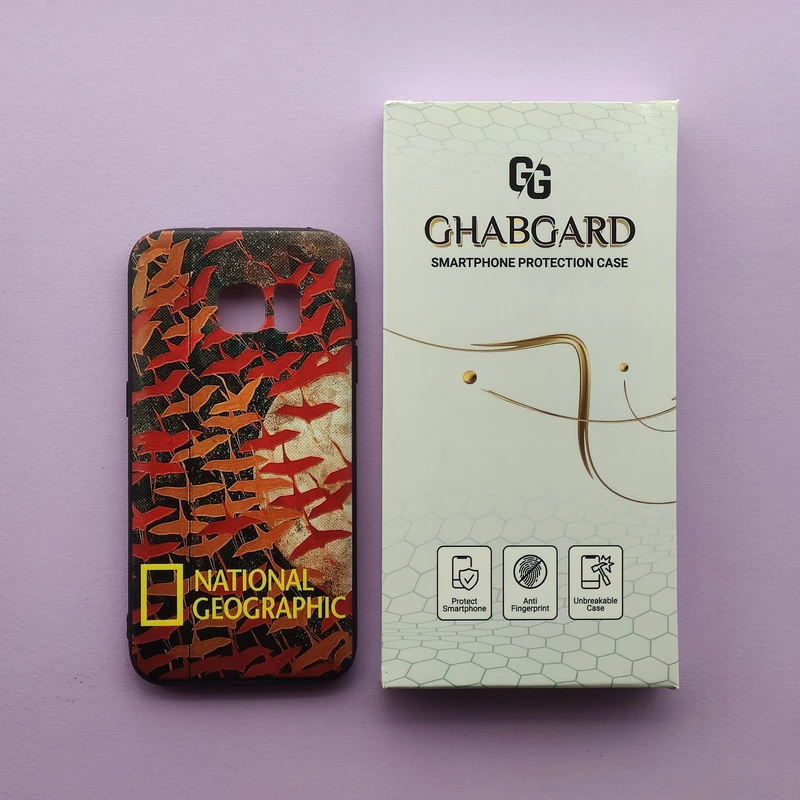 کاور قاب گارد مدل دورژله ای فانتزی مناسب برای گوشی موبایل سامسونگ Galaxy S7