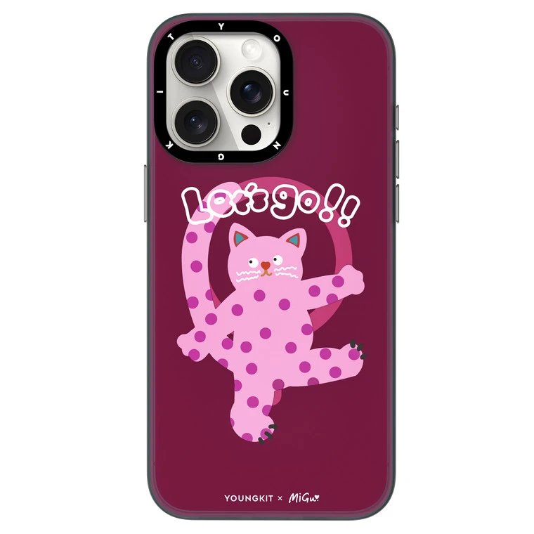 کاور یانگ کیت مدل  Polka Dot Catمناسب برای گوشی موبایل اپل iphone 14promax