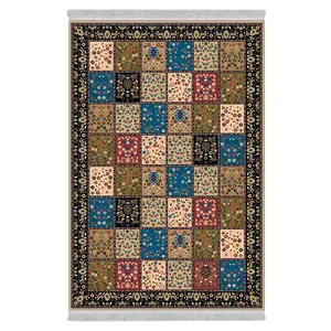 فرش پارچه‌ای دفه مدل فرشینه طرح مدرن  کد 8095