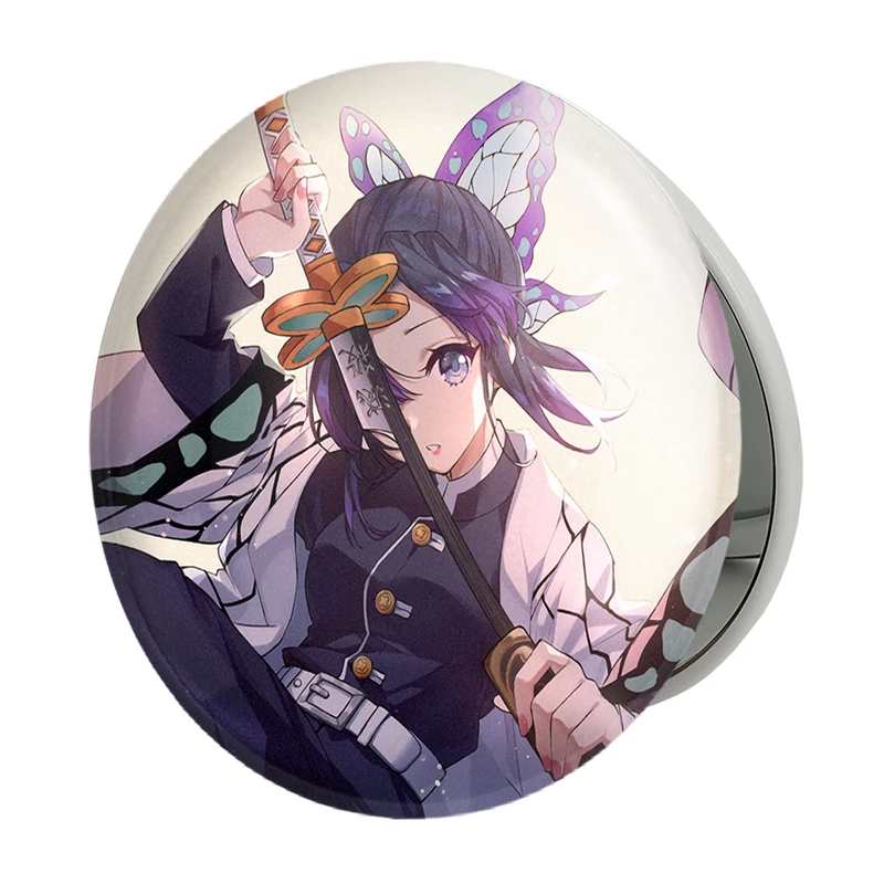 آینه جیبی خندالو طرح شینوبو کاکوچو انیمه شیطان کش مدل تاشو کد 11472 