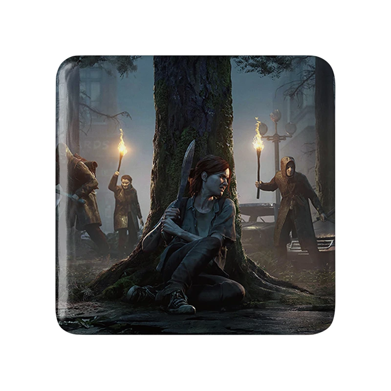 مگنت خندالو طرح بازی د لست آف آس The Last Of Us مدل مربعی کد 30101