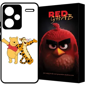  RED GHAB RCHAPN13PL Cover For Xiaomi Redmi Note 13 Pro Plus