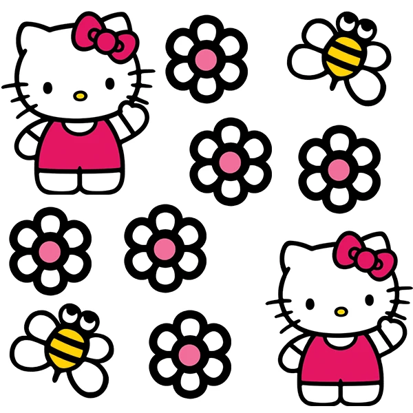 استیکر لپ تاپ راتیانا مدل mini 05 مجموعه  10 عددی