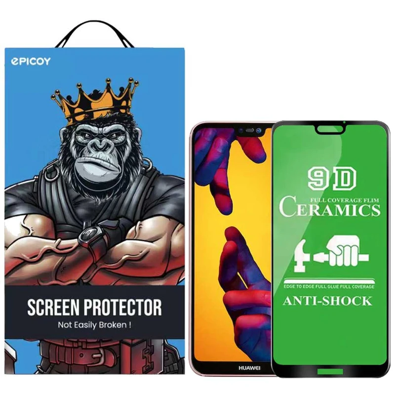 محافظ صفحه نمایش سرامیکی اپیکوی مدل unbreakable مناسب برای گوشی موبایل هوآوی P20 Lite/ Nova 3E