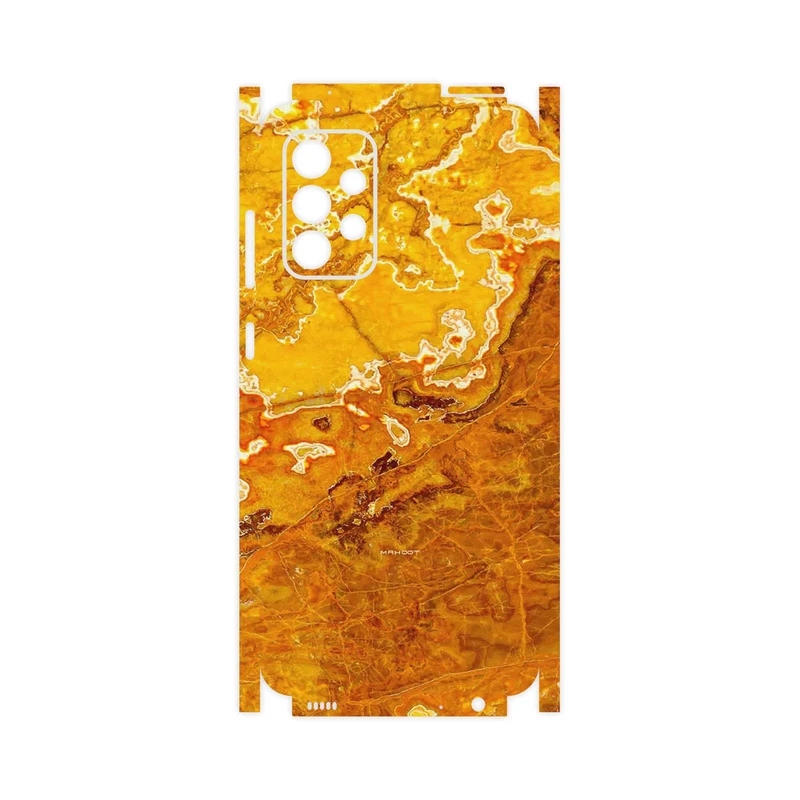 برچسب پوششی ماهوت مدل Gold Marble-FullSkin مناسب برای گوشی موبایل سامسونگ Galaxy A72