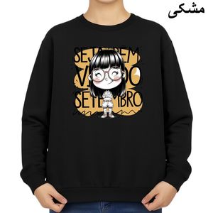 سویشرت زنانه مدل دخترک عینکی کد v7