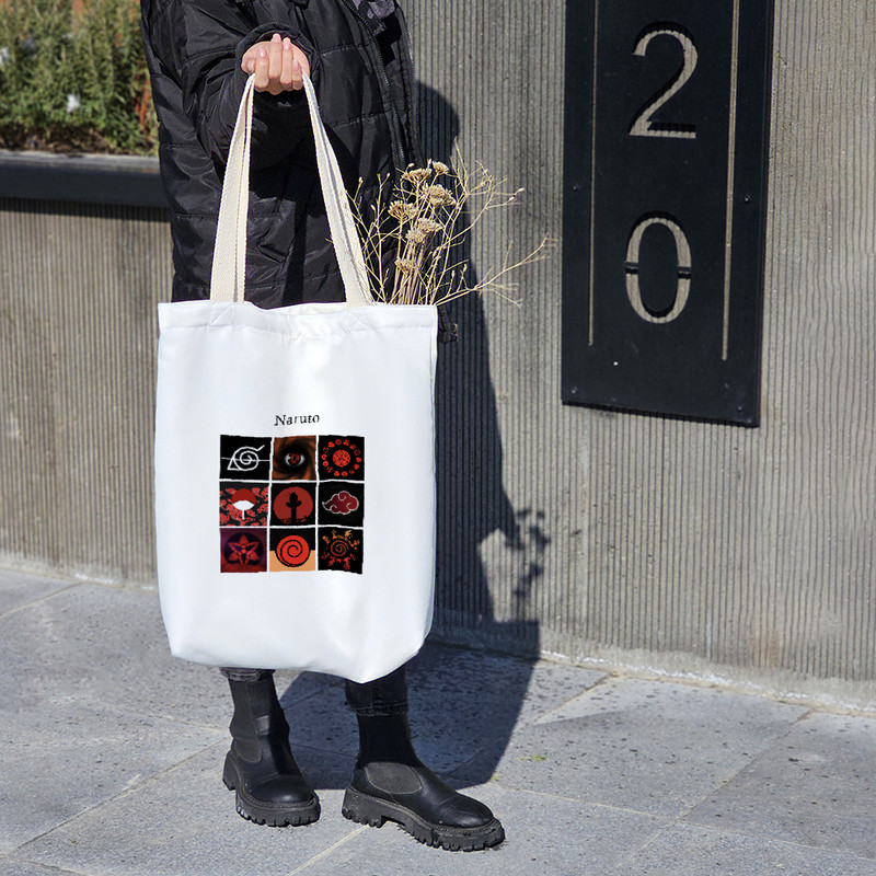 ساک خرید خندالو طرح انیمه ناروتو کد H305