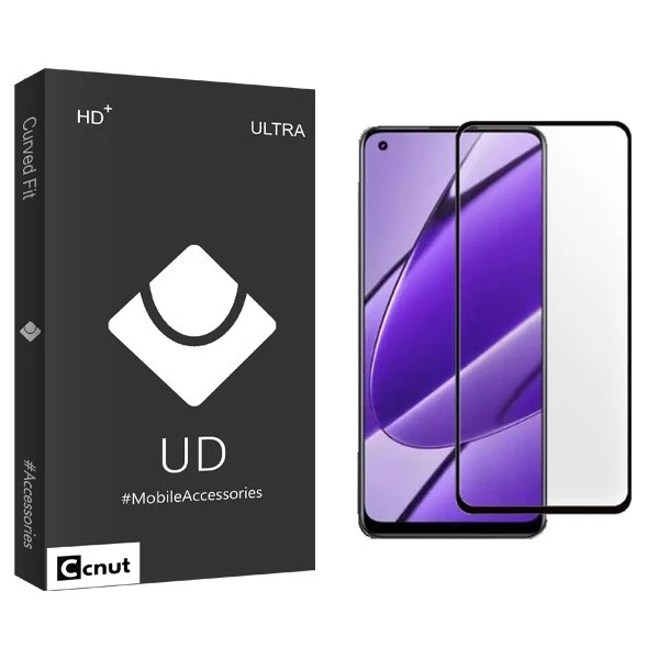 محافظ صفحه نمایش شیشه ای کوکونات مدل UDB مناسب برای گوشی موبایل ریلمی 11 4G